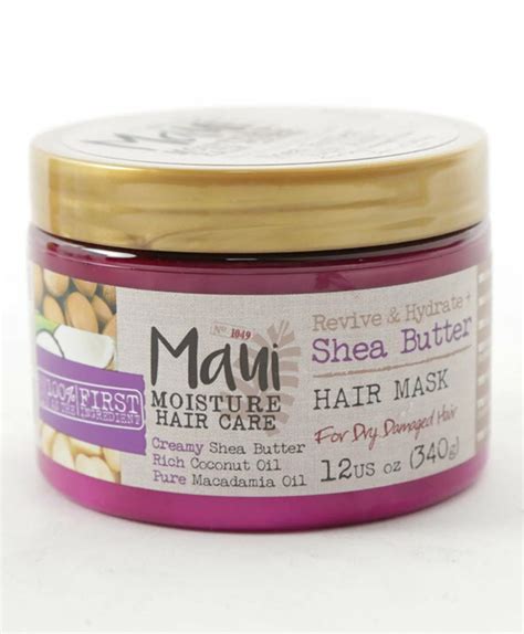 Maui Moisture Heal And Hydrate Shea Butter Hair Mask 340g Online In