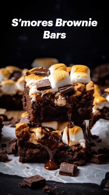 S Mores Brownie Bars