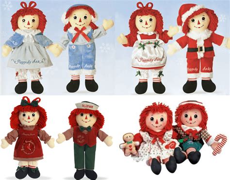 Christmas And Holiday Raggedy Ann And Andy Dolls More Than 50 Plus