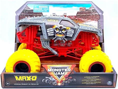 Spin Master Monster Jam Max D Truck 1 24 Auto Autko Trucks Ceny I Opinie Ceneo Pl