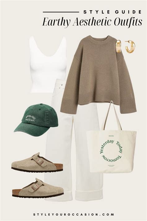 Earthy Outfits For The Chic Granola Girl In Earthy