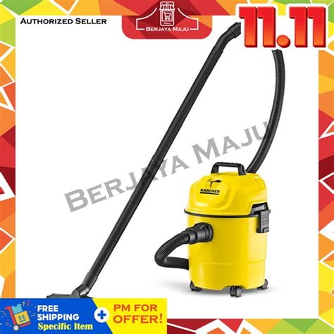 Karcher 1200W Wet And Dry Barrel Vacuum Cleaner WD 1 CLASSIC Shopee