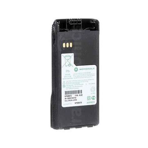 Motorola Xts1500 And Xts2500 Nimh Fm Intrinsically Safe Battery