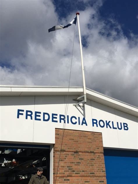 Standerhejsning Fredericia Roklub