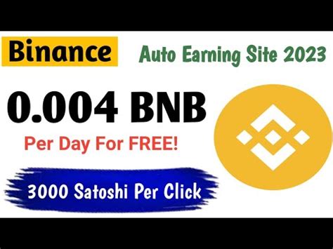 Claim 0 004 BNB Per Day For Free How To Earn BNB Coin Online Without