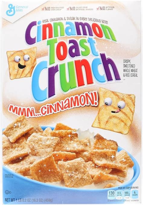 Cinnamon Toast Crunch Cereales De Desayuno Estilo Americano 460 G Amazones Alimentación