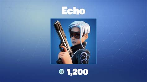 Echo Fortnite Outfitskin Youtube