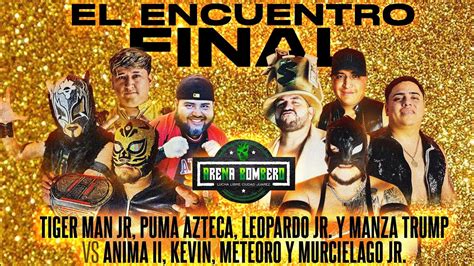 Tiger Man Jr Leopardo Jr Puma Azteca Manza Trump vs Murciélago Jr Kevin