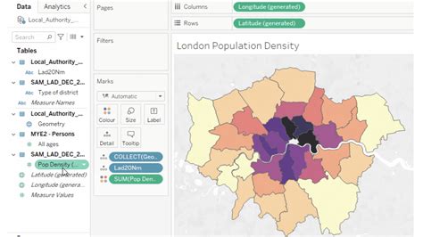 Advanced Mapping Techniques Tableau Dashboard Example