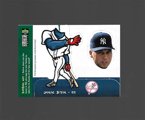 Upper Deck Collectors Choice Derek Jeter Card Of Etsy