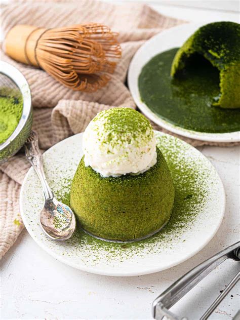 Matcha Lava Cake Catherine Zhang