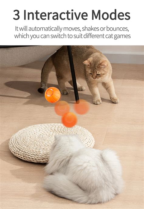 Rojeco Smart Cat Ball Toys Rojeco Professional For Pet Life