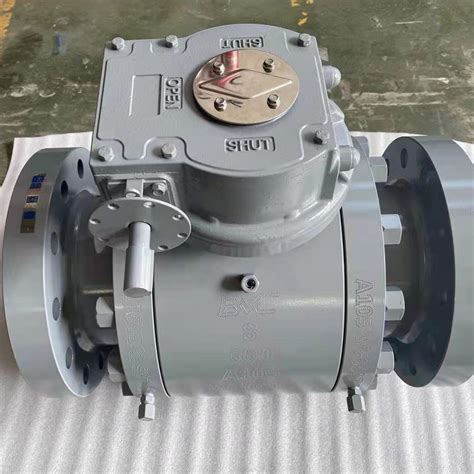 Api D Api Pc Pc Trunnion Mounted Ball Valve Cast Steel Wcb