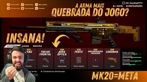 A MELHOR ARMA Do Jogo Melhor LOADOUT ATUALMENTE Para A MK20