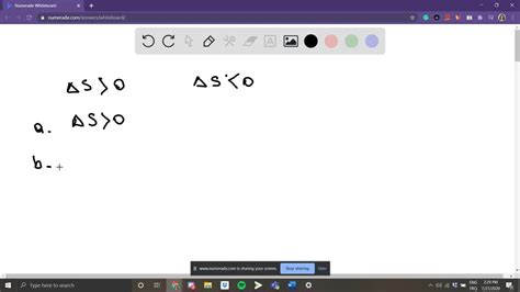 Solved Without Doing Any Calculations Determine The Sign Of S Ys For