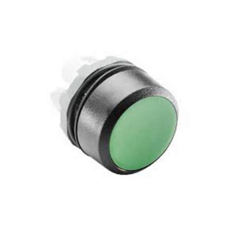 Abb Non Illuminated Pushbutton Momentary Flush Green Start Mp