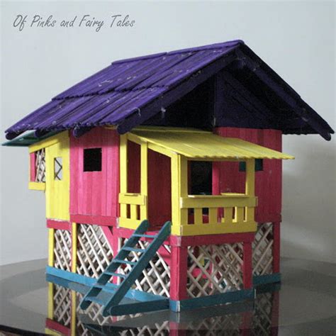 15 Homemade Popsicle Stick House Designs 2023