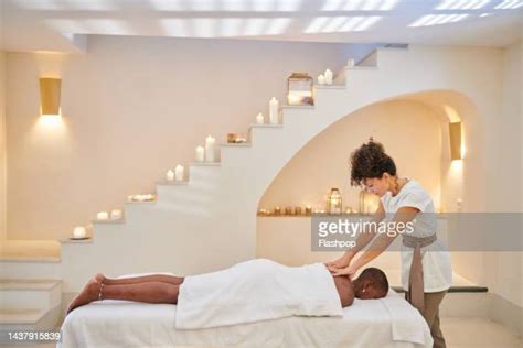 Black Woman Massage Photos And Premium High Res Pictures Getty Images