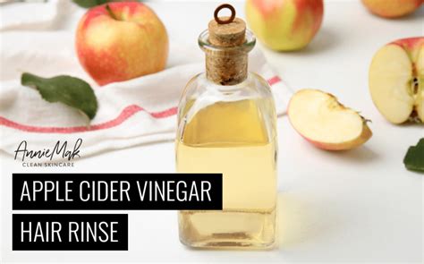 Apple Cider Vinegar Hair Rinse Dandruff Growth Volume And Shine