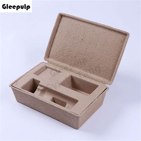 Recycled Paper Pulp Molded Packaging Box Cosmetic Packaging Design