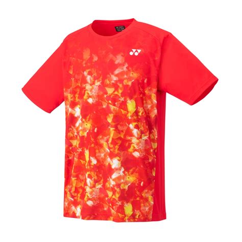 Yonex T Shirt 16634ex Clear Red Badmintonshop