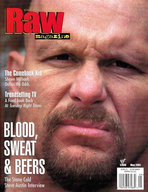 Photo 52 Of 118 Wwf Wwe Raw Magazine 1996 2006 Stone Cold