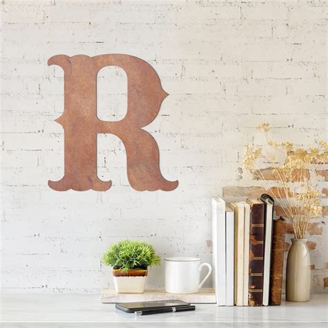 Rustic Metal Craft Letters