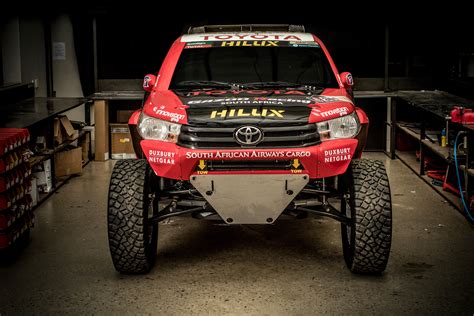 Toyota Gazoo Racing Unveil 2017 Dakar Rally Hilux Evo Racer 50 Litre