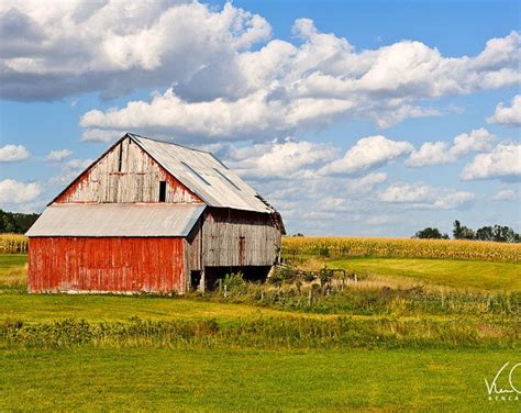 Red Barn Fine Art Photo Barn Wall Art Fine Art Print Barn Picture