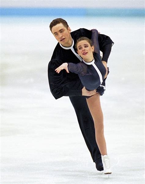 Ekaterina Gordeeva Sergei Grinkov Performing Their Free Skate During