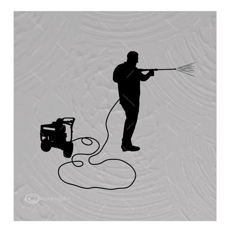 Pressure Washer Clip Art Black And White