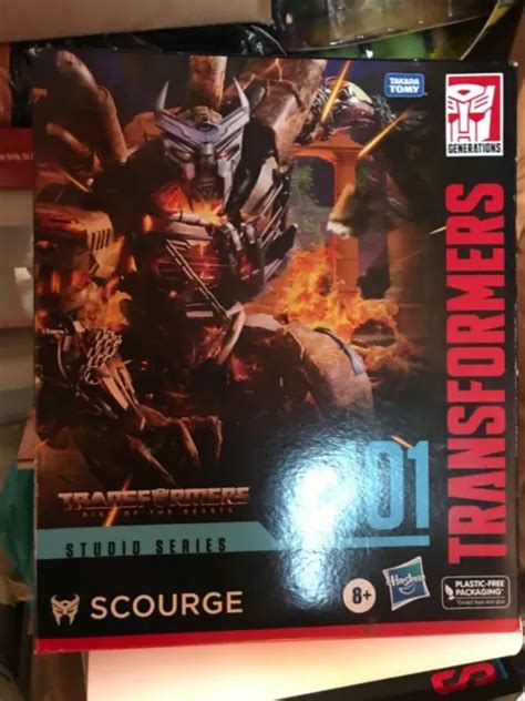 TRANSFORMERS STUDIO SERIES 101 Leader Class Scourge Brand New 29 99