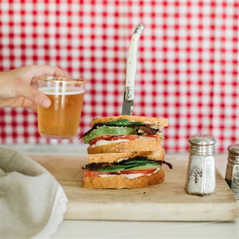 Vegan Bacon Sourdough Sandwich - Jillian Harris Design Inc.