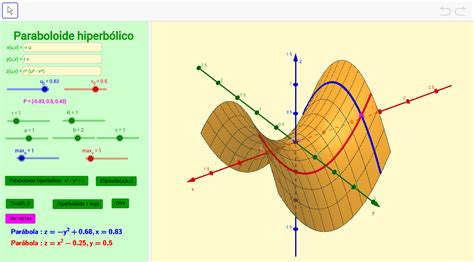 Superficies paramétricas GeoGebra