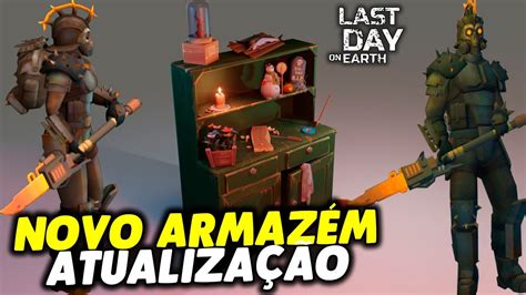 NOVO ARMAZÉM DA PRÓXIMA ATUALIZAÇÃO Last Day On Earth YouTube