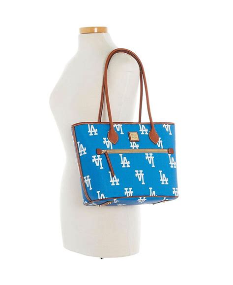 Dooney And Bourke Womens Los Angeles Dodgers Sporty Monogram Tote Macys