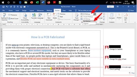 How To Print A Word Document Without Comments Officebeginner