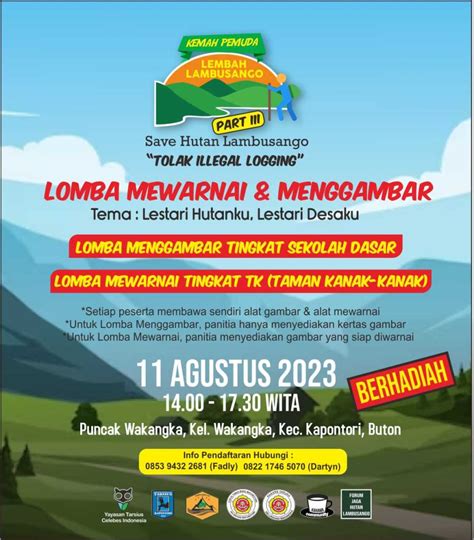 Kemah Pemuda Lembah Lambusango Part Iii Agustus Angkat