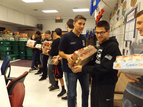 Old Bridge Jrotc Scouts Collaborate On Food Drive