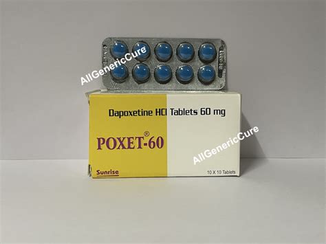 Poxet 30 Tablet | Buy Dapoxetine Online for Men - Allgenericcure