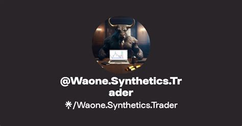 Waone Synthetics Trader Instagram Linktree