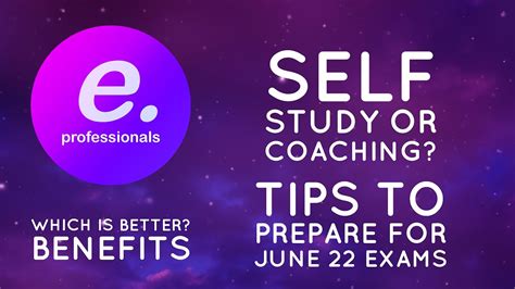 CMA EXAM TIPS FOR JUNE 2022 SELF STUDY VS COACHING YouTube