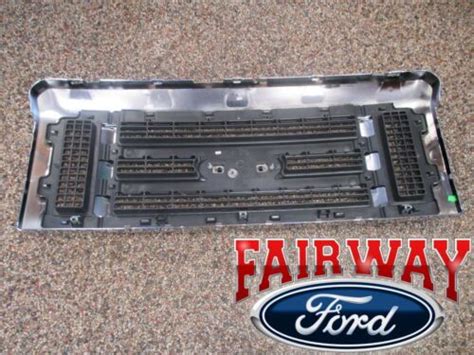 08 Thru 19 Econoline E150 E250 E350 E450 Oem Genuine Ford Parts Chrome Grille Ebay