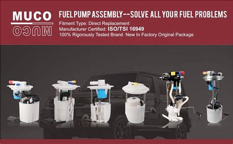 Amazon Muco Electric Fuel Pump Assembly With Sending Unit E M