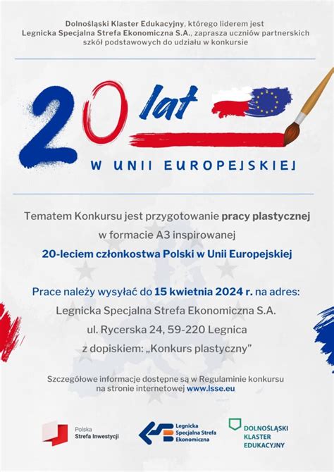 Konkurs Plastyczny 20 Lat W Unii Europejskiej Organizator