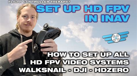 How To Set Up HD FPV Systems In INAV YouTube