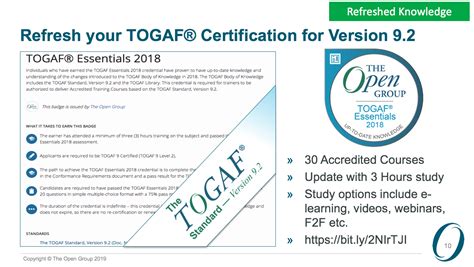 The Open Group Credentials Togaf Essentials The Open Group