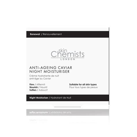 skinChemists Caviar crème nuit anti âge 50 ml