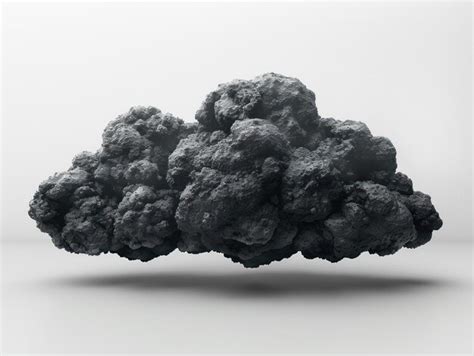 Billowing Cloud Of Smoke Premium AI Generated Image