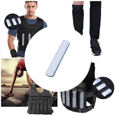 Adjustable Steel Weight Plates for Weighted Vests - Rustproof Strength